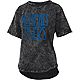 Three Square Women's University Of Memphis Kashmir Mineral Wash T-Shirt                                                          - view number 1 image