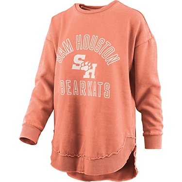 Three Square Women's Sam Houston State University Rockford Vintage Wash Poncho Shirt