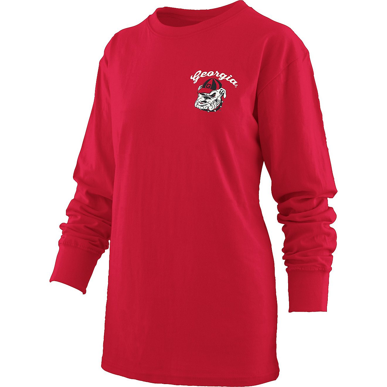 Three Square Women's University of Georgia Sanders Long Sleeve T-Shirt                                                           - view number 2