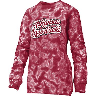 Three Square Women's University of Arkansas Newheart Comfy Cord Long Sleeve Graphic T-shirt
