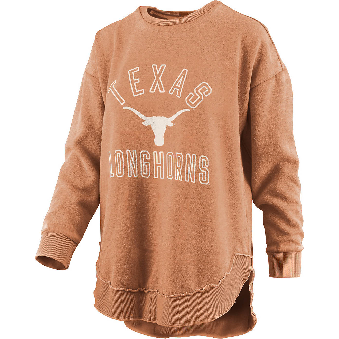 Three Square Women's University of Texas Rockford Vintage Wash Long Sleeve T-shirt                                               - view number 1
