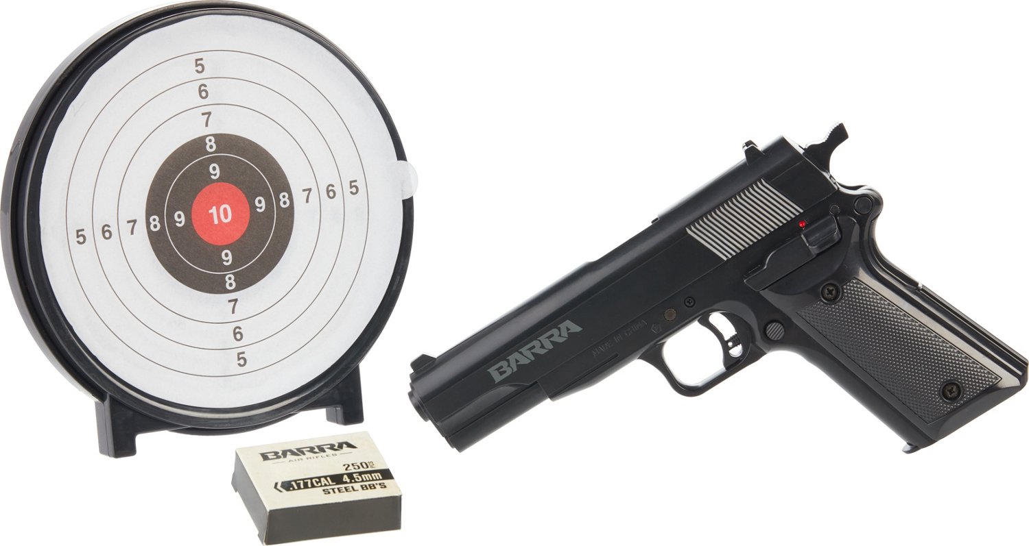 Barra Airguns 1911 .177 BB Pistol Kit Academy