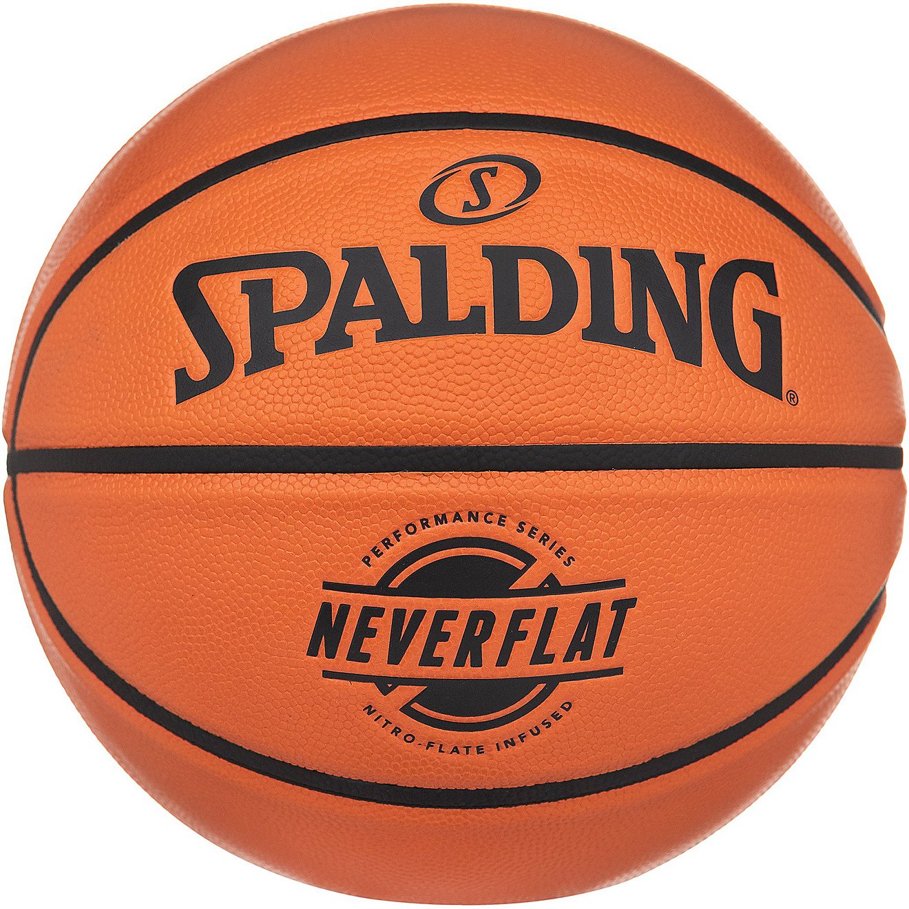 Spalding 29.5 in Neverflat Basketball                                                                                            - view number 1