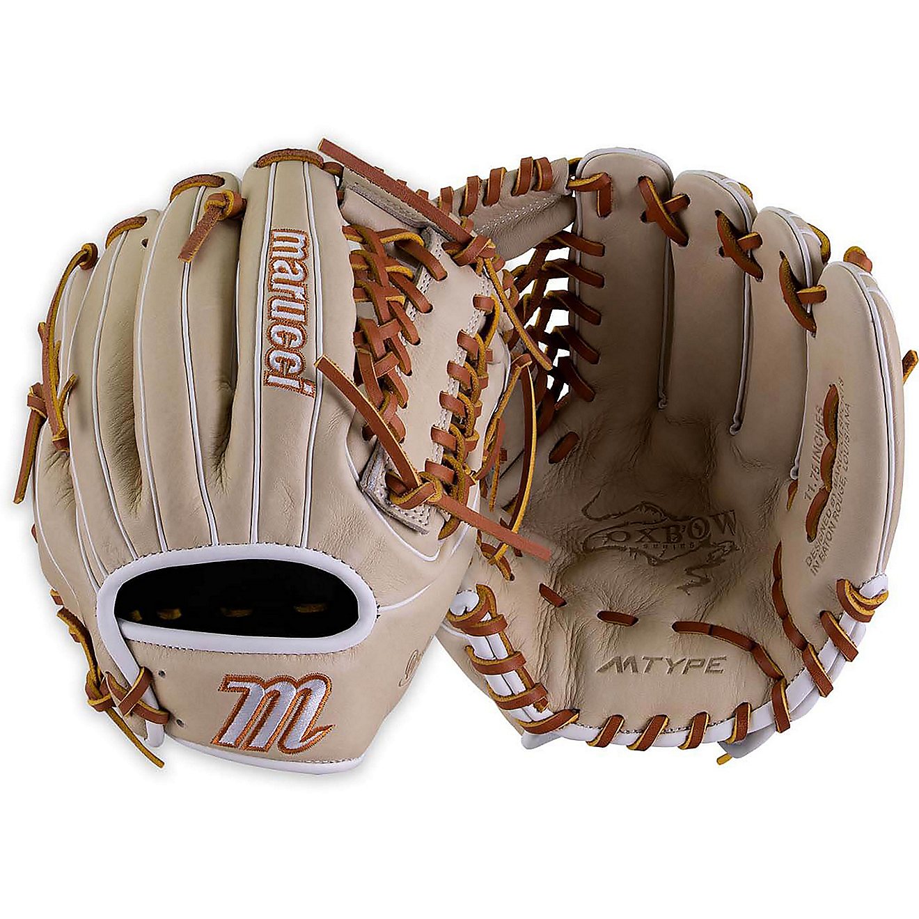 Marucci Adults' OXBOW M-Type T-Web 11.7 in Infield Baseball Glove                                                                - view number 1