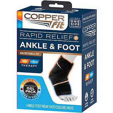 Copper Fit Rapid Relief Ankle and Foot Wrap                                                                                     
