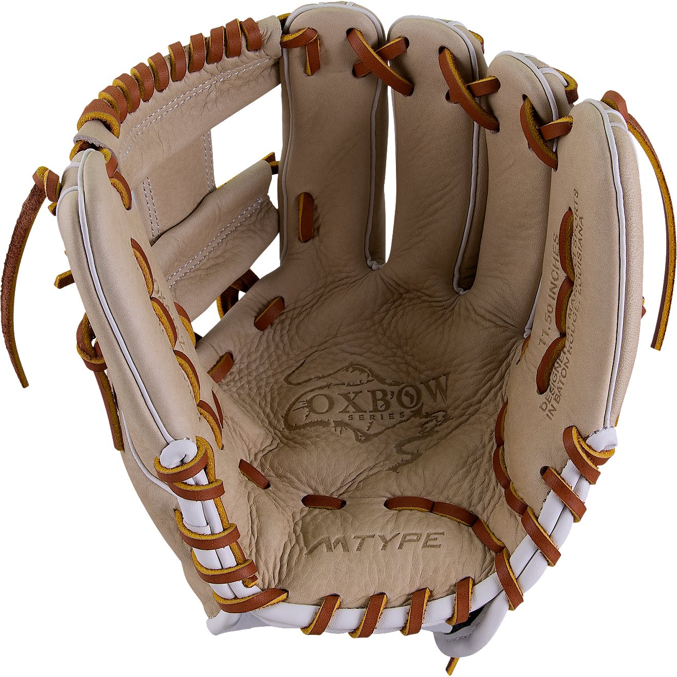 Marucci Adults' OXBOW M-Type I-Web 11.5 in Infield Baseball Glove                                                                - view number 2
