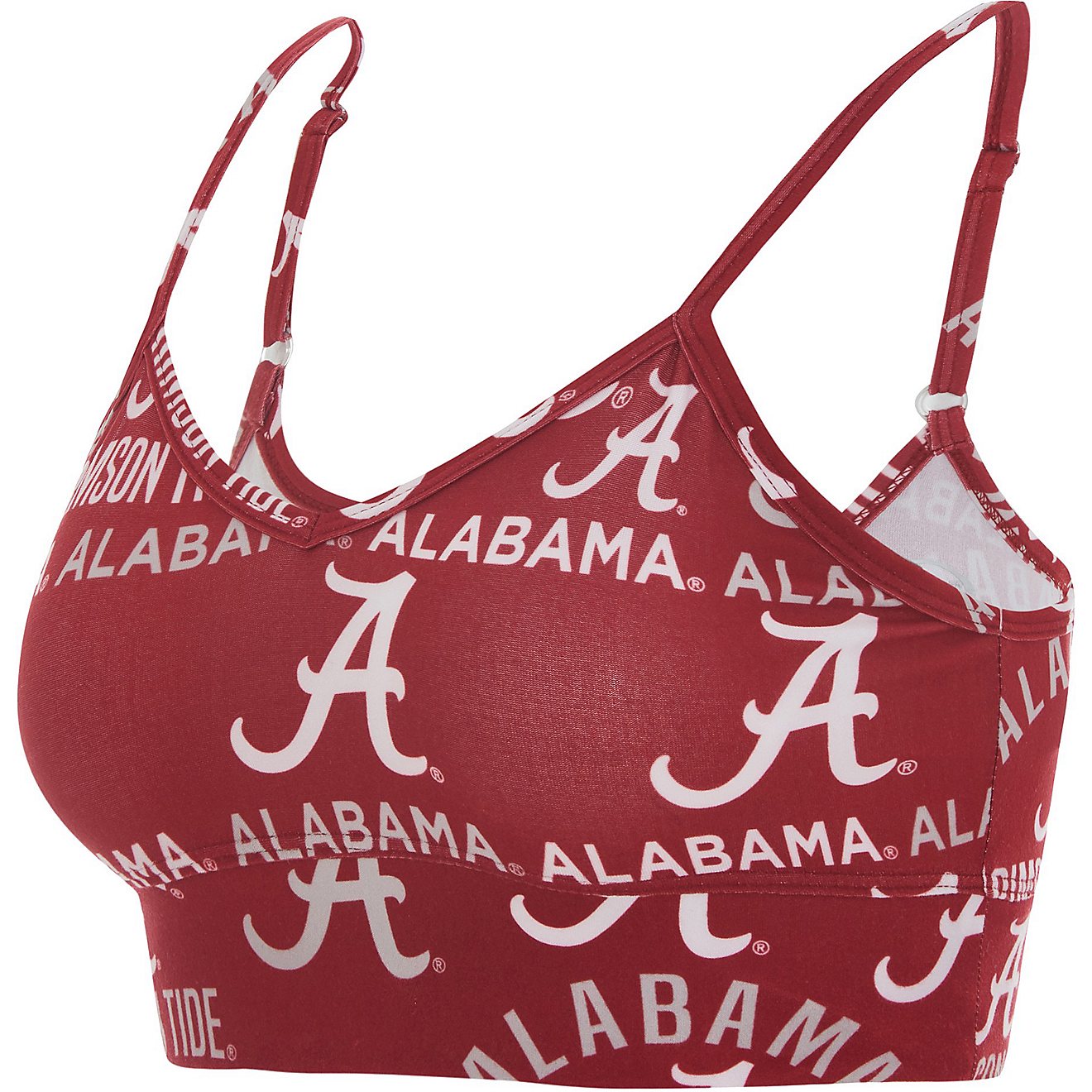 College Concept Women's University of Alabama Flagship AOP Knit Bralette                                                         - view number 1