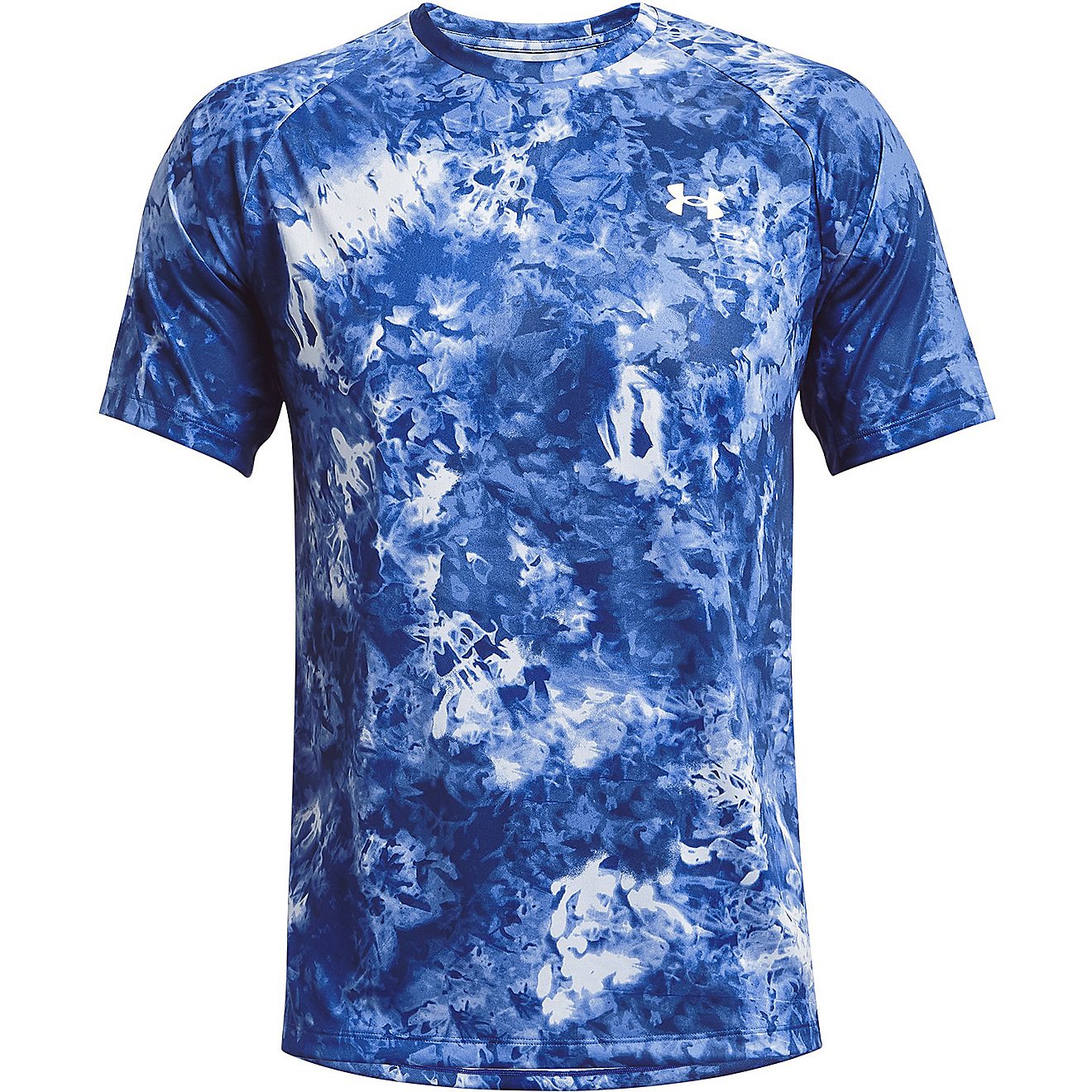 Under Armour Men's Tech 2.0 Cloud Tie Dye Short Sleeve T-shirt                                                                   - view number 5