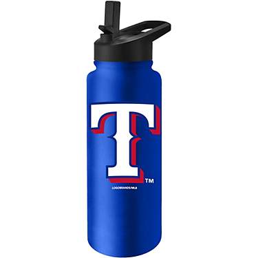 Logo Texas Rangers Quencher 34 oz Water Bottle                                                                                  