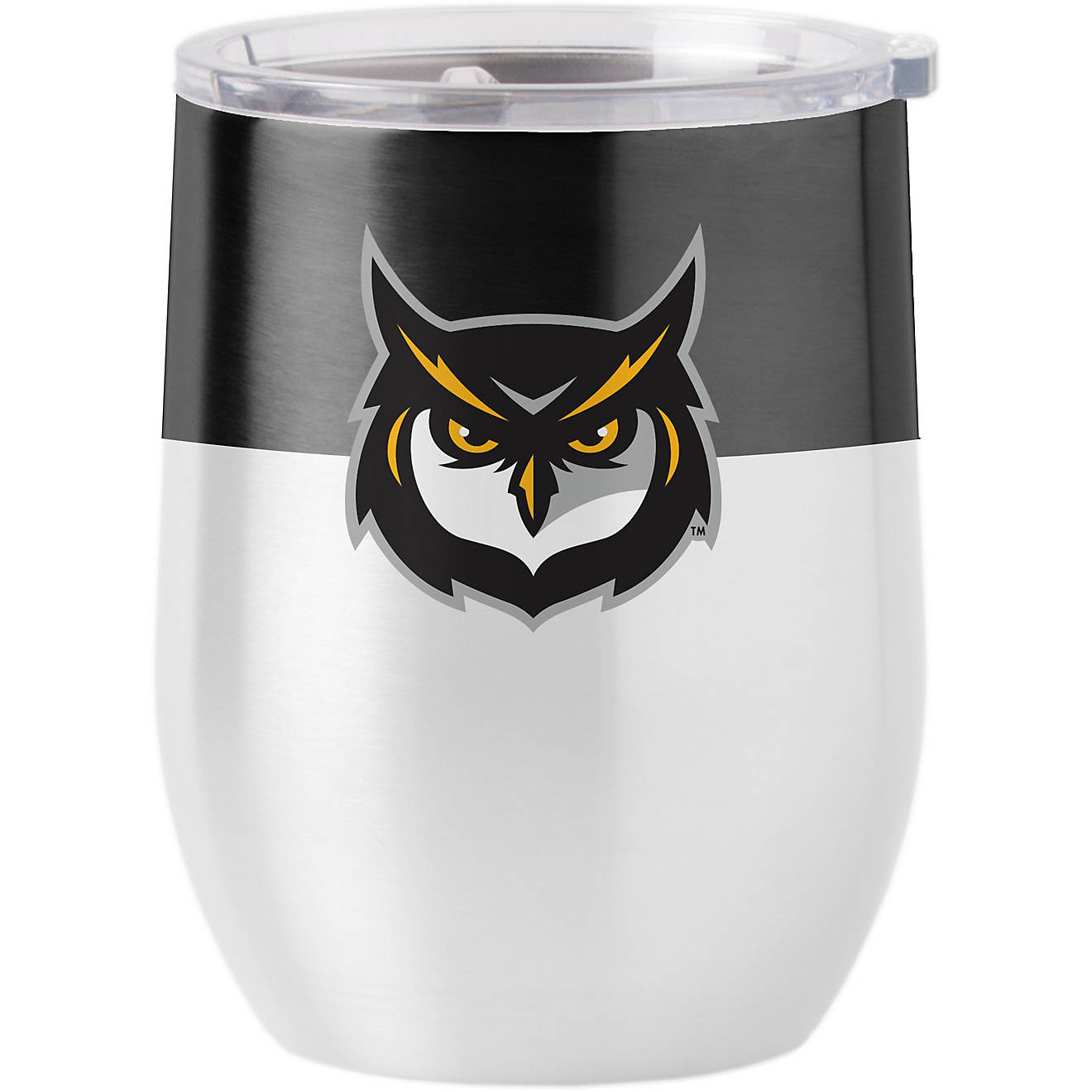 Logo Kennesaw State University 16 oz Curved Stainless Steel Colorblock Tumbler                                                   - view number 1