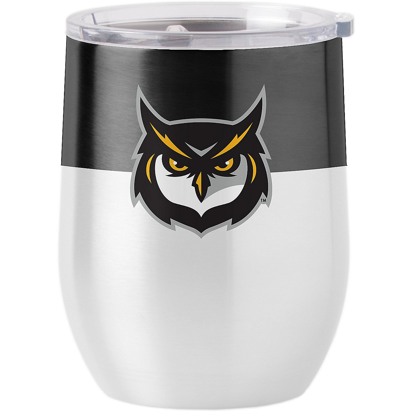 Logo Kennesaw State University 16 oz Curved Stainless Steel Colorblock Tumbler                                                   - view number 1