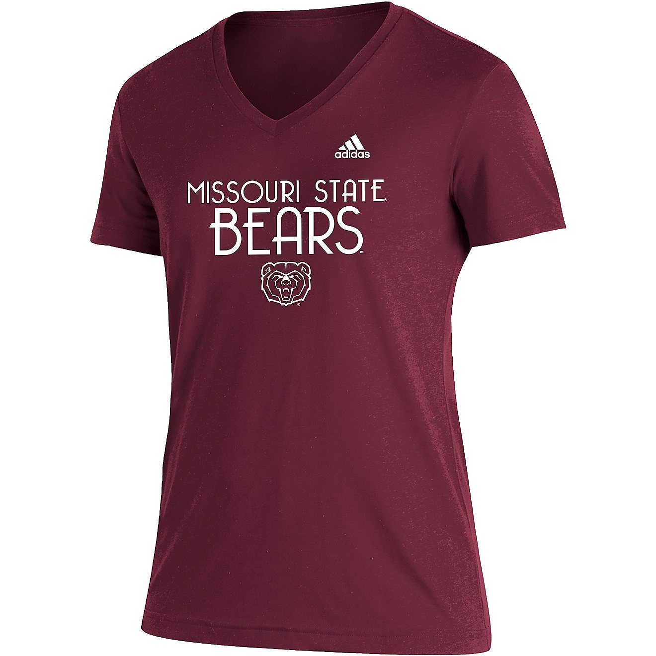 adidas Women’s Missouri State University Mascot Blend T-shirt                                                                  - view number 1