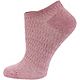BCG Women's Textured Muted Solid No Show Socks 6 Pack                                                                            - view number 3 image