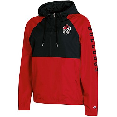 Champion Women's University of Georgia Color Blocked Packable Jacket