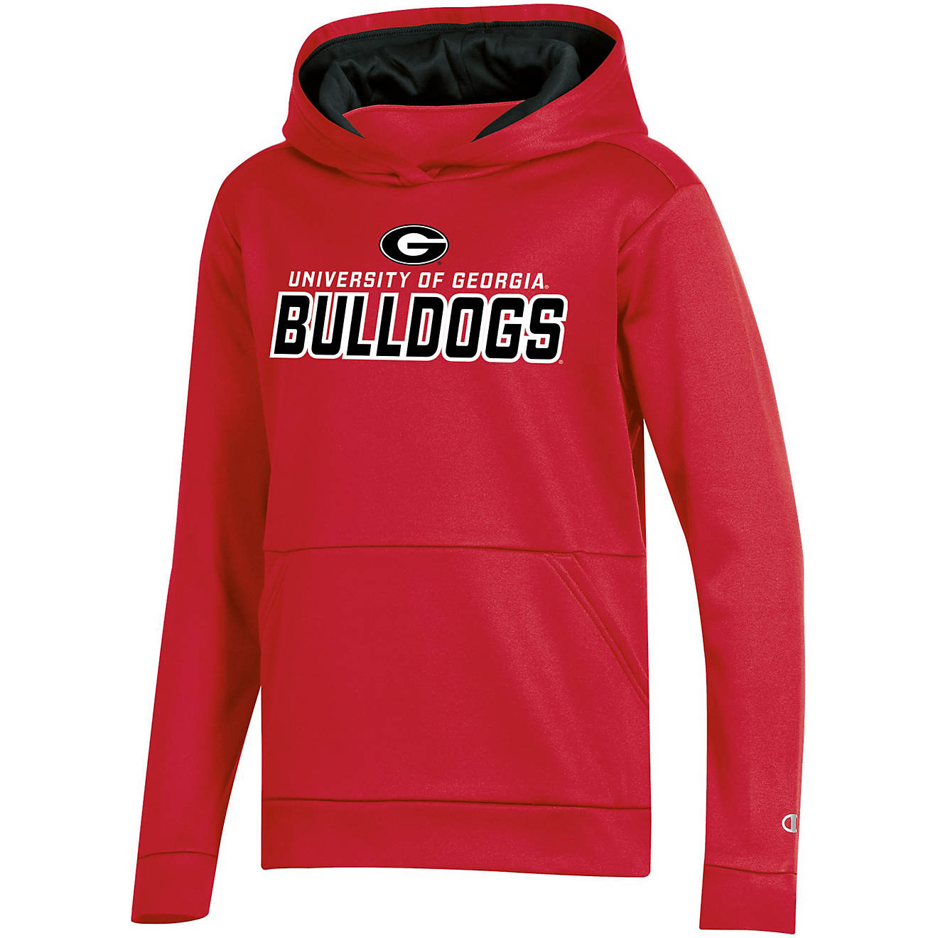 Champion Boys' University of Georgia Field Day Fleece Pullover Hoodie                                                            - view number 1
