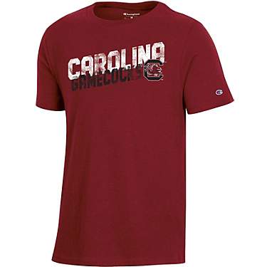 Champion Boys' University of South Carolina Team Over Mascot Short Sleeve T-shirt                                               