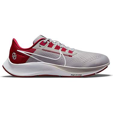 Nike Men's University of Oklahoma Air Zoom Pegasus 38 Running Shoes                                                             