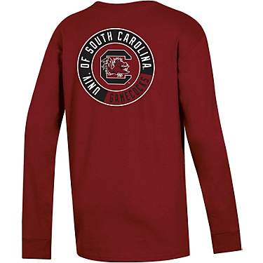 Champion Boys' University of South Carolina Circle Logo Long Sleeve T-shirt                                                     