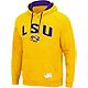 Colosseum Athletics Men's Louisiana State University Taylor Applique Fleece Pullover Hoodie                                      - view number 1 image