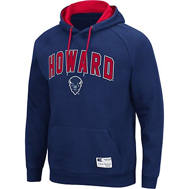 Colosseum Athletics Men's Howard University Taylor Applique Fleece Pullover Hoodie