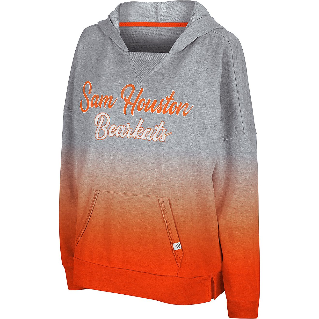 Colosseum Athletics Women's Sam Houston State University On Wednesday Dip Dye Pullover Lightweight Hoodie                        - view number 1