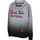 Colosseum Athletics Women's Texas Tech University On Wednesday Dip Dye Pullover Lightweight Hoodie                               - view number 1 image