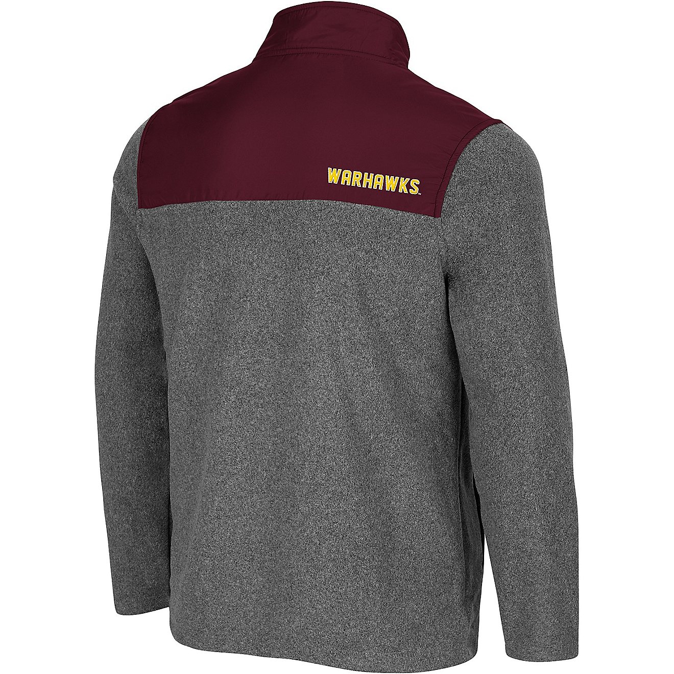 Colosseum Athletics Men's University Of Louisiana At Monroe Huff Snap Pullover                                                   - view number 2