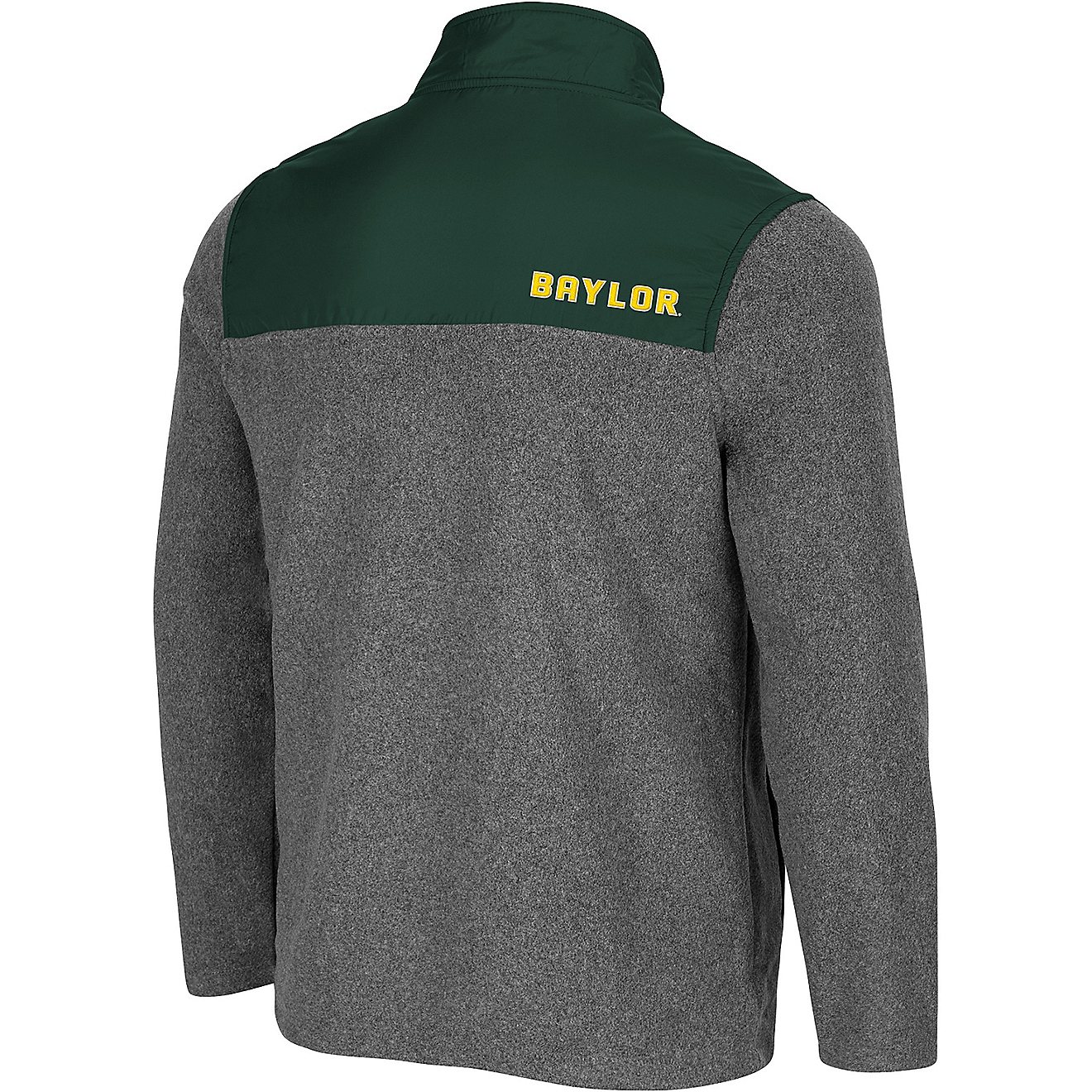 Colosseum Athletics Men's Baylor University Huff Snap Pullover                                                                   - view number 2