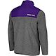 Colosseum Athletics Men's Texas Christian University Huff Snap Pullover                                                          - view number 2 image
