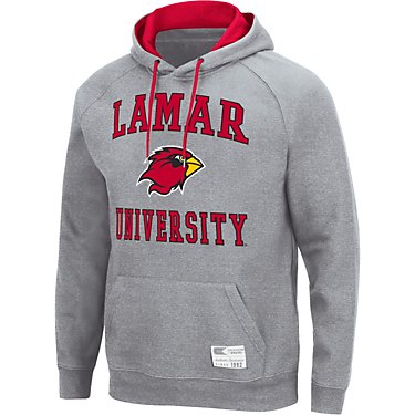 Colosseum Athletics Men's Lamar University Grove Fleece Pullover Hoodie