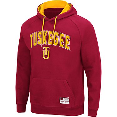 Colosseum Athletics Men's Tuskegee University Taylor Applique Fleece Pullover Hoodie