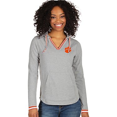 Antigua Women's Clemson University Warm Up Pullover Hoodie