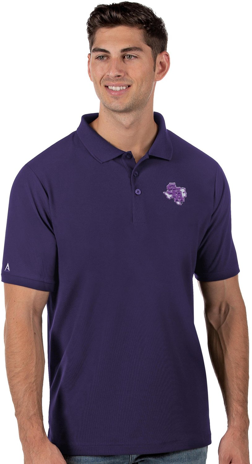 Antigua Men's Stephen F. Austin State University Legacy Pique Polo Shirt  Academy