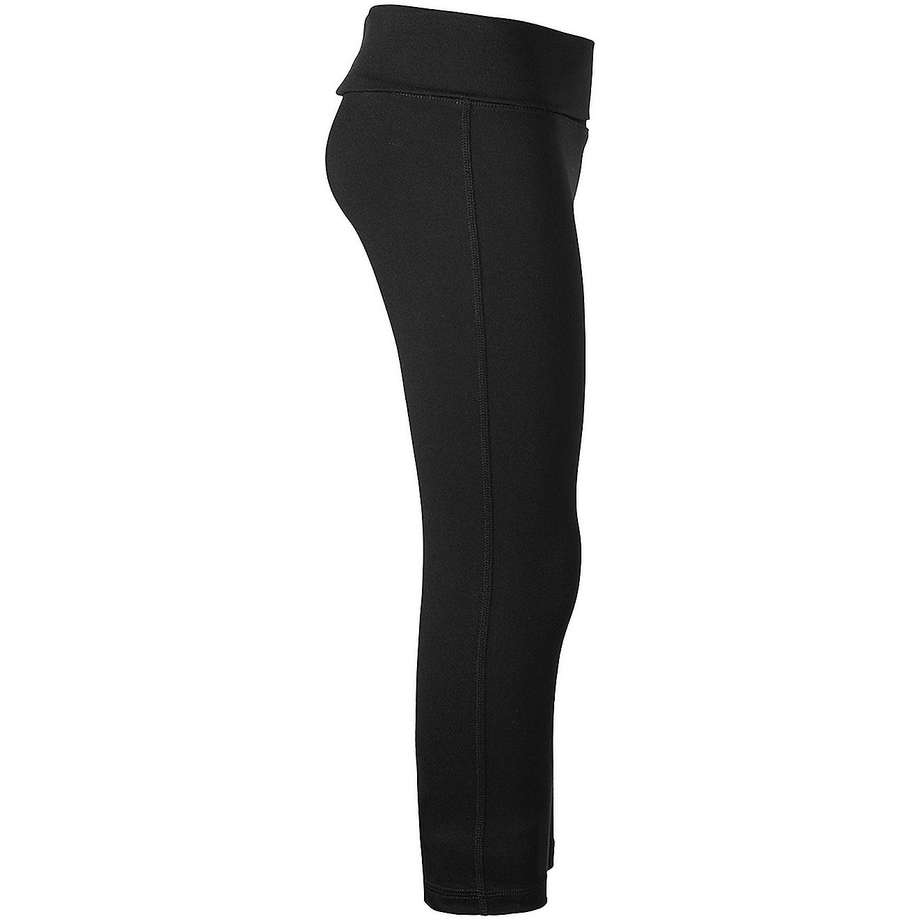 Soffe Girls' Lux Rolldown Capris                                                                                                 - view number 4