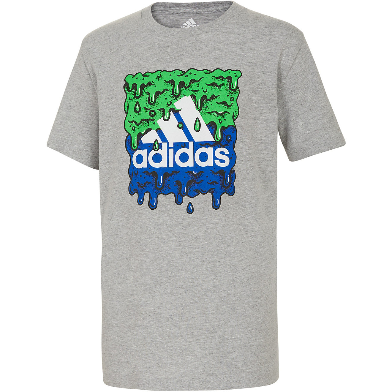 adidas Boys' Slime Heather BOS Short Sleeve T-shirt adidas Boys' Slime Heather BOS Short Sleeve T-shirt