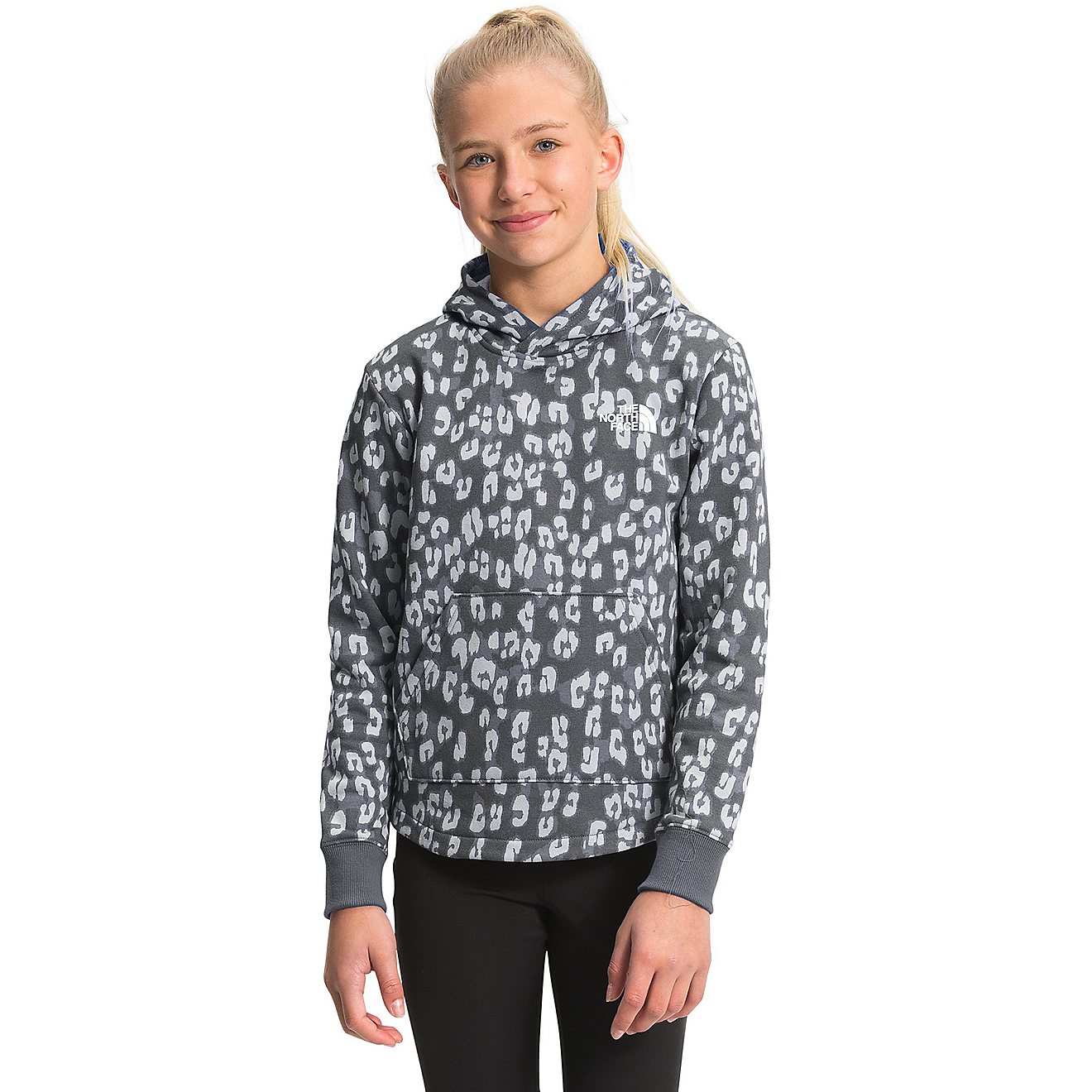 The North Face Girls' Printed Camp Fleece Hoodie                                                                                 - view number 1