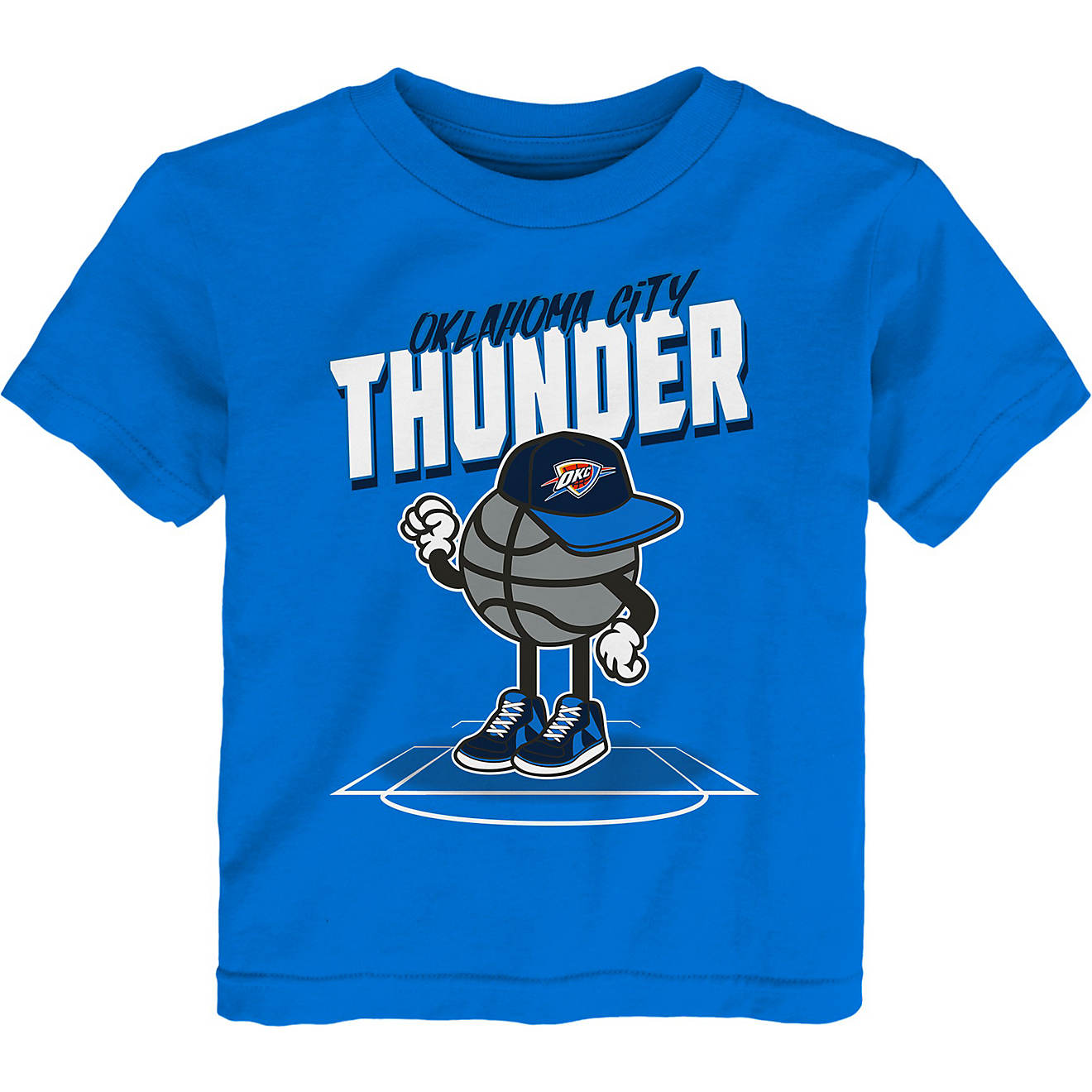 Outerstuff Toddlers' Oklahoma City Thunder Mr. Dribble Short Sleeve T-shirt                                                      - view number 1
