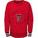 Outerstuff Girls' Texas Tech University Banner Crew Pullover                                                                     - view number 2 image