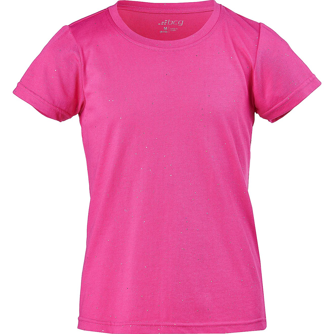 BCG Girls' Cotton Glitter T-shirt                                                                                                - view number 1