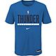 Nike Kids' Oklahoma City Thunder Essential Practice Graphic Short Sleeve T-shirt                                                 - view number 1 image