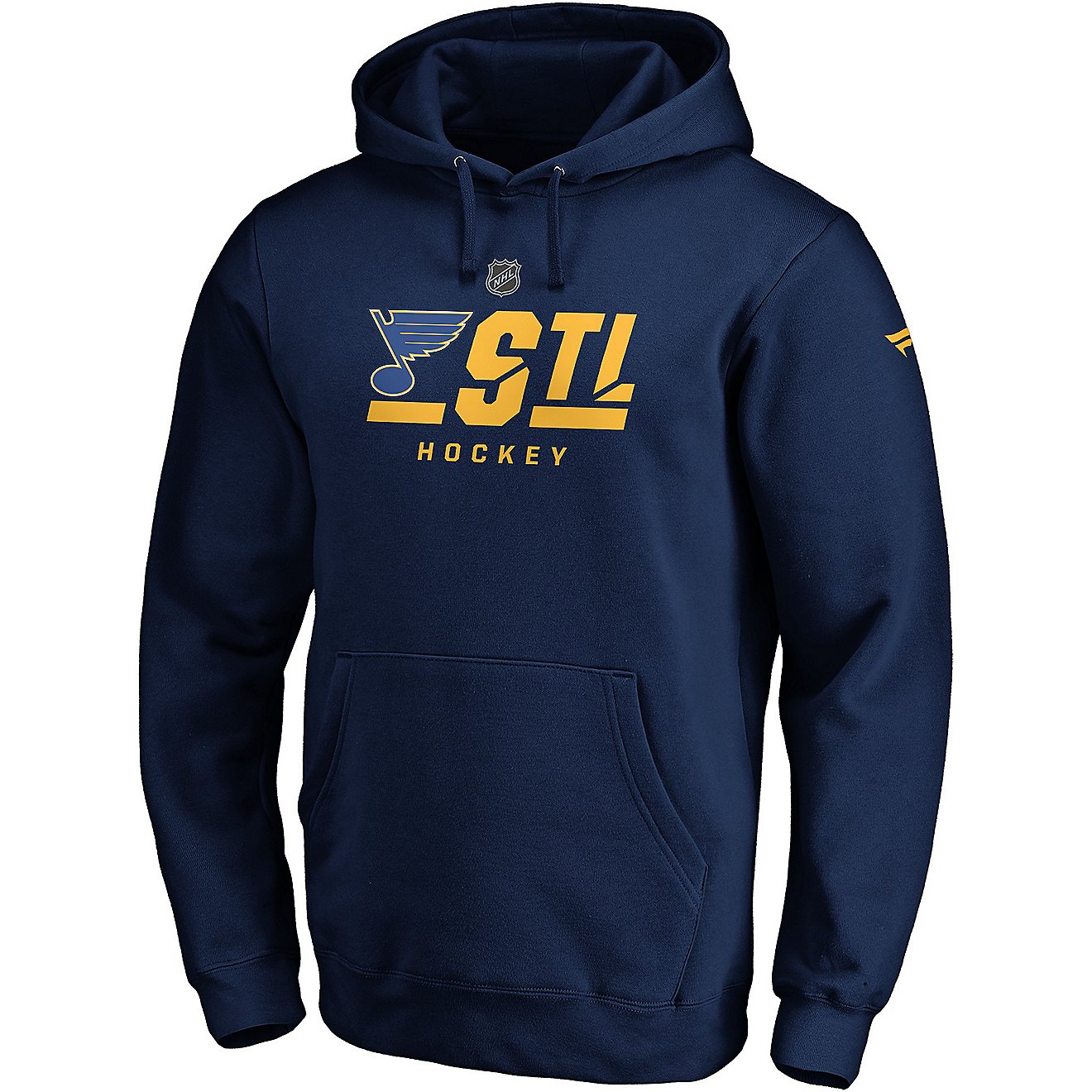 Fanatics Men's St. Louis Blues Secondary Tricode Pullover Hoodie                                                                 - view number 2
