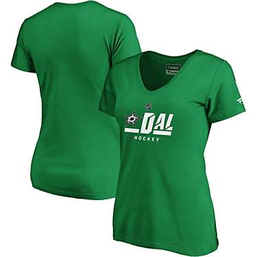 Fanatics Women's Dallas Stars Secondary Tricode Short Sleeve T-shirt                                                            