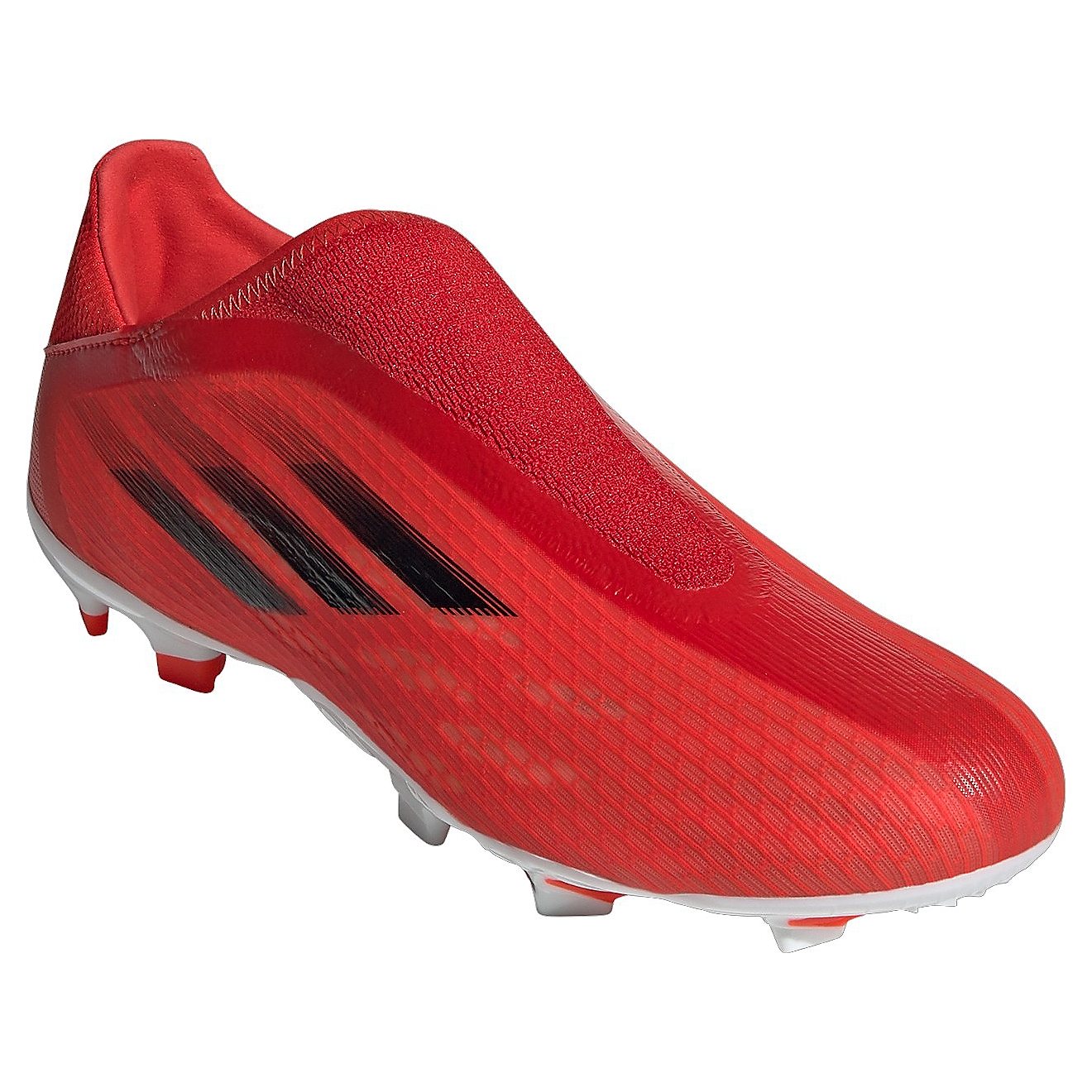 adidas Adults' X Speedflow .3 Laceless Firm Ground Soccer Shoes                                                                  - view number 2