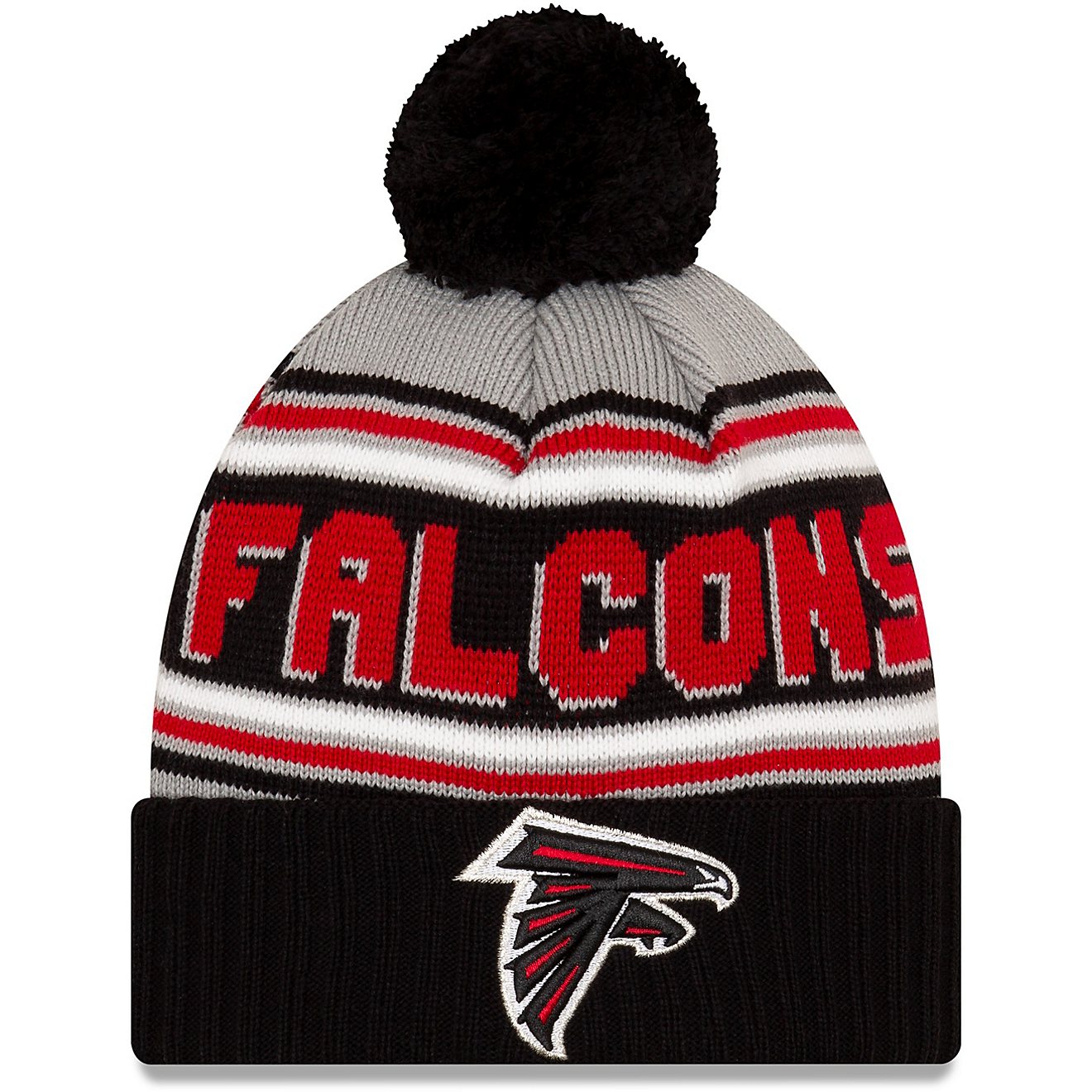 New Era Men's Atlanta Falcons Cheer Knit Beanie                                                                                  - view number 1