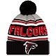 New Era Men's Atlanta Falcons Cheer Knit Beanie                                                                                  - view number 1 image