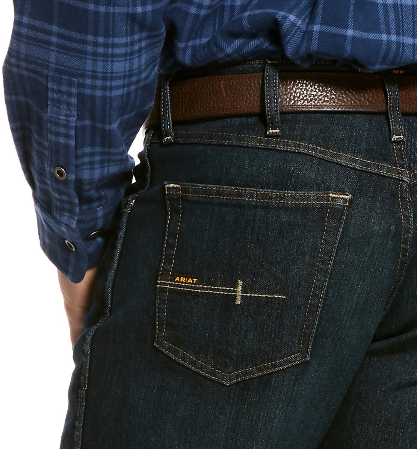 Ariat Men's M4 Rebar LowRise DuraStretch Basic Stackable Straight Leg