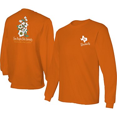 New World Graphics Women's Sam Houston State University Comfort Color Loveliest Long Sleeve T-shirt