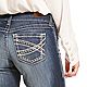 Ariat Women's Mid Rise Stretch Entwined Wide Leg Plus Size Jeans                                                                 - view number 4 image
