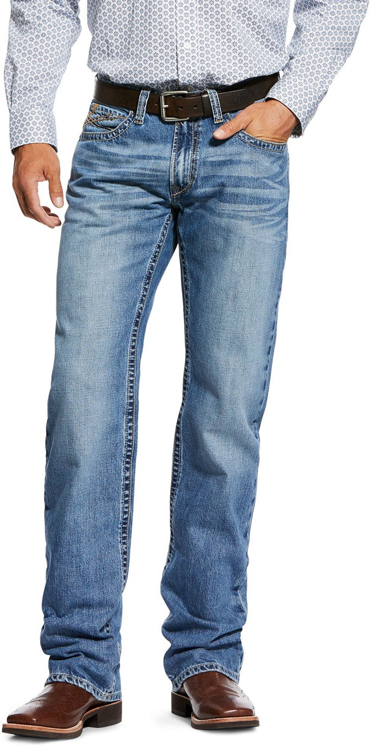 Ariat Men's M4 Low Rise Grayson Boot Cut Jeans Academy