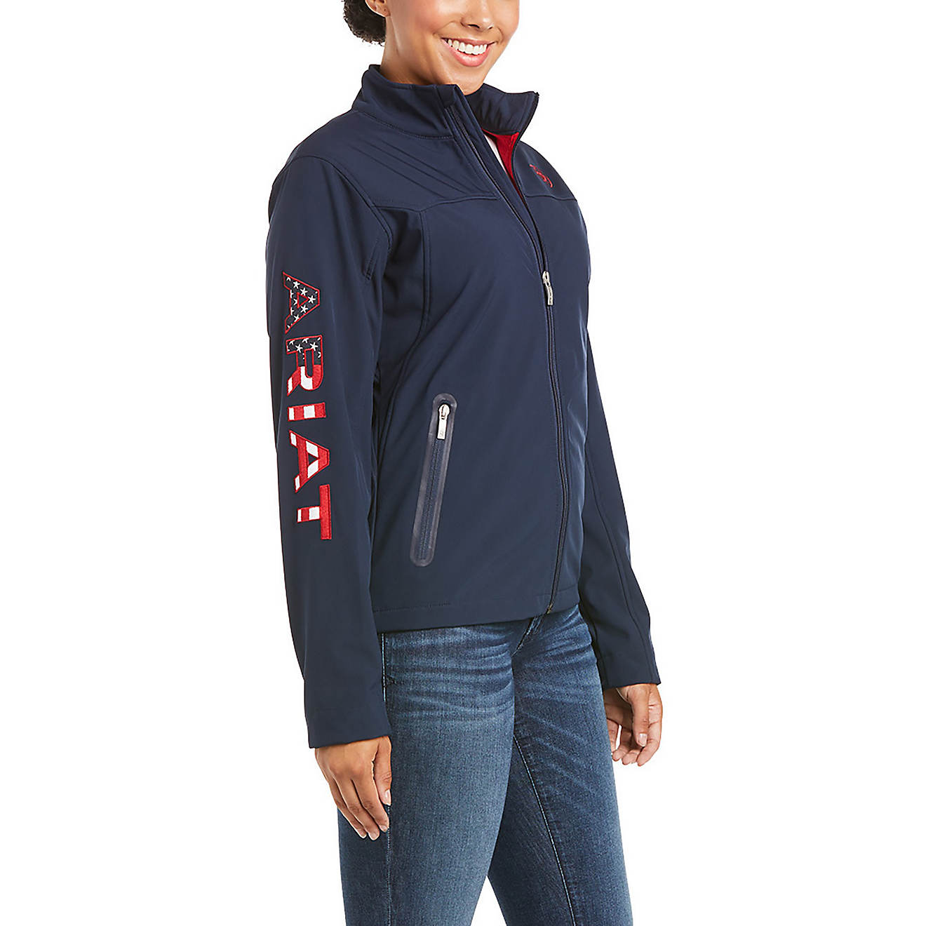 Ariat Women's New Team Softshell Plus Size Jacket                                                                                - view number 1